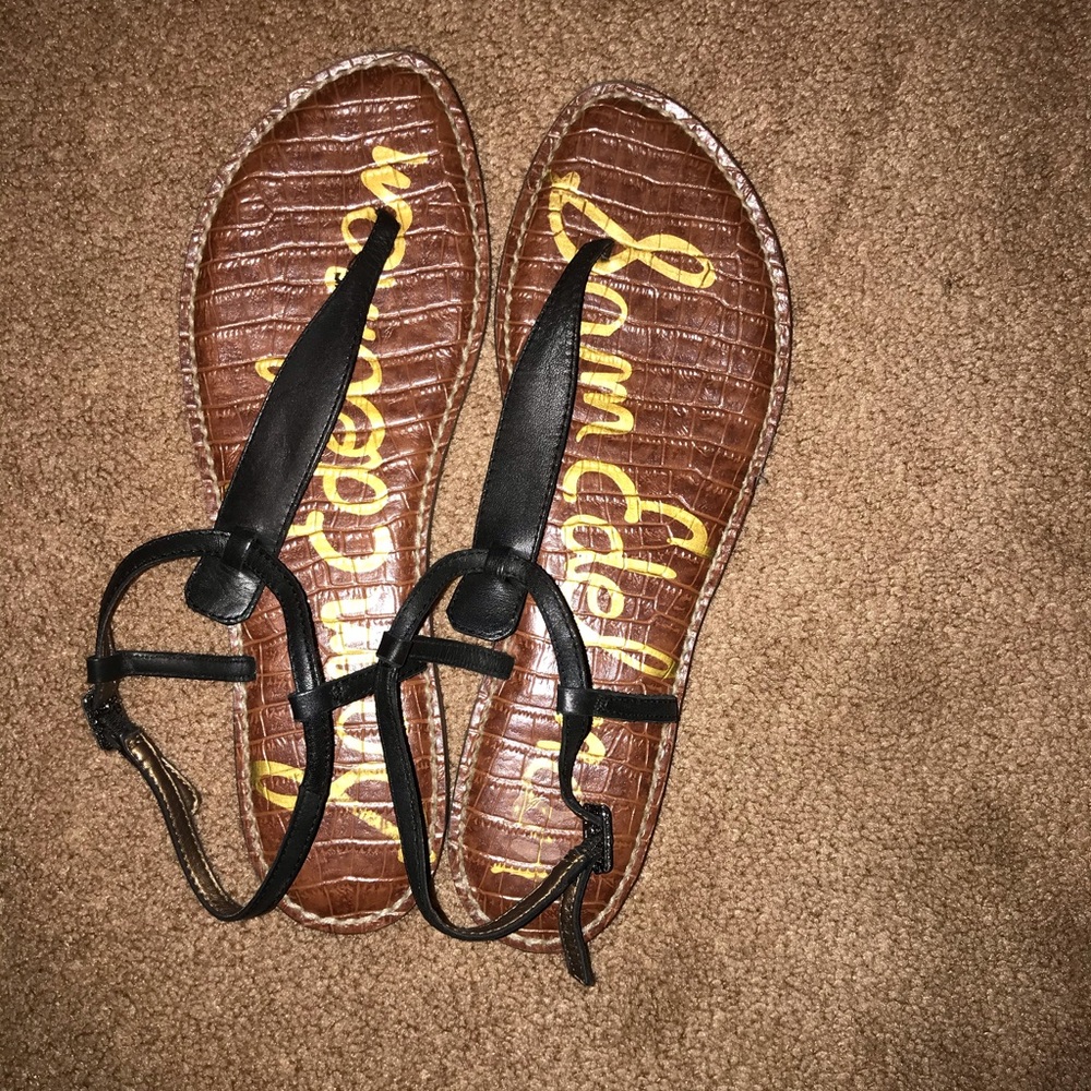 Black sandals
